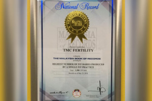 We won the Malaysia book of records for the highest number of babies produced by a single IVF practice. #MalaysiaBookOfRecords #IVF #TropicanalMedicalCentre We won the Malaysia book of records for the highest number of babies produced by a single IVF practice. #MalaysiaBookOfRecords #IVF #TropicanalMedicalCentre